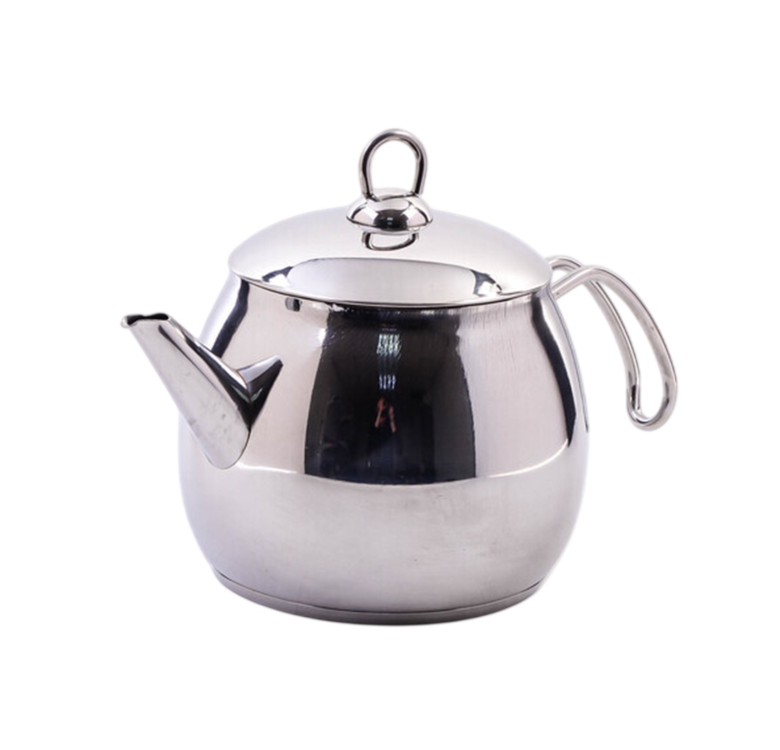 Чайник металлический 1л, нерж. сталь Home Perfect Kure (6)