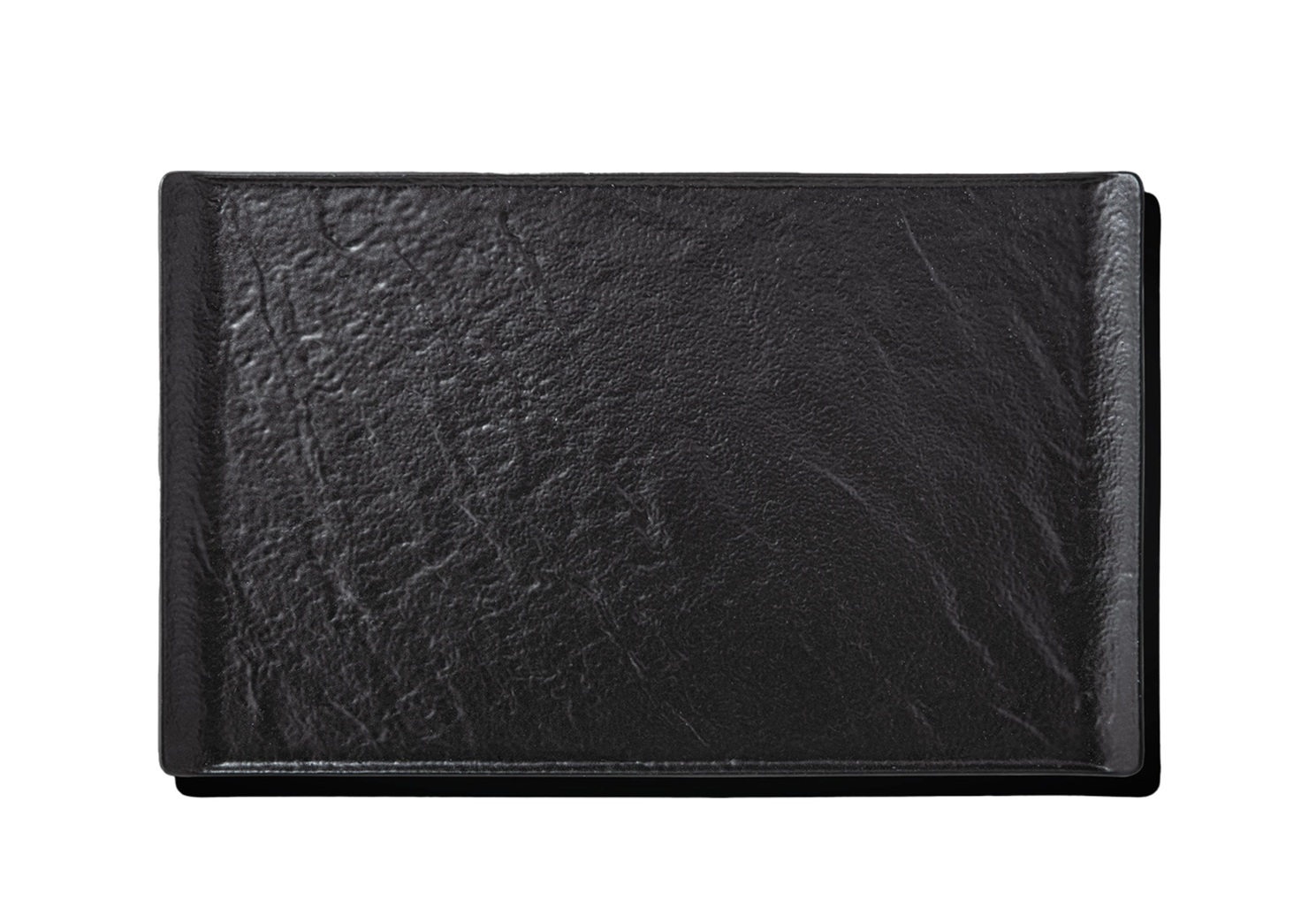 Тарелка 38x24,5см, прямоуг., черный сланец SlateStone Вилмакс (2)
