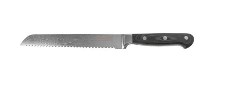 Нож хлебный 200/330 мм (bread 8") Linea DAMASCO РЕГЕНТ
