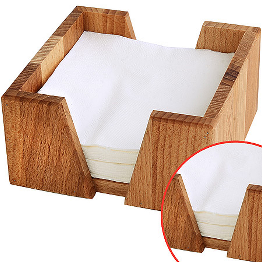 Салфетница 14х14х7см (х28)