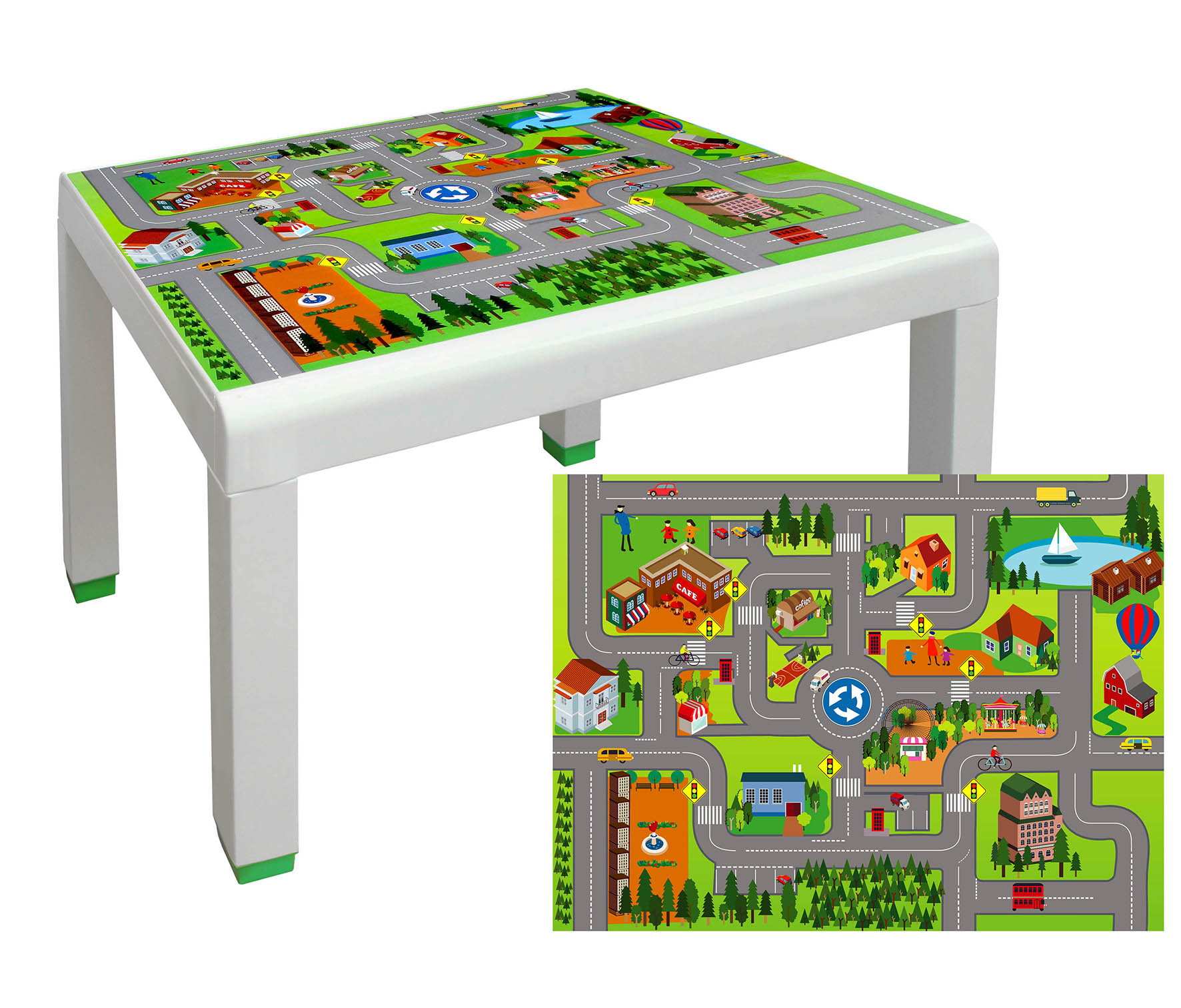 Стол-пенал детский 48x50x60см Милих