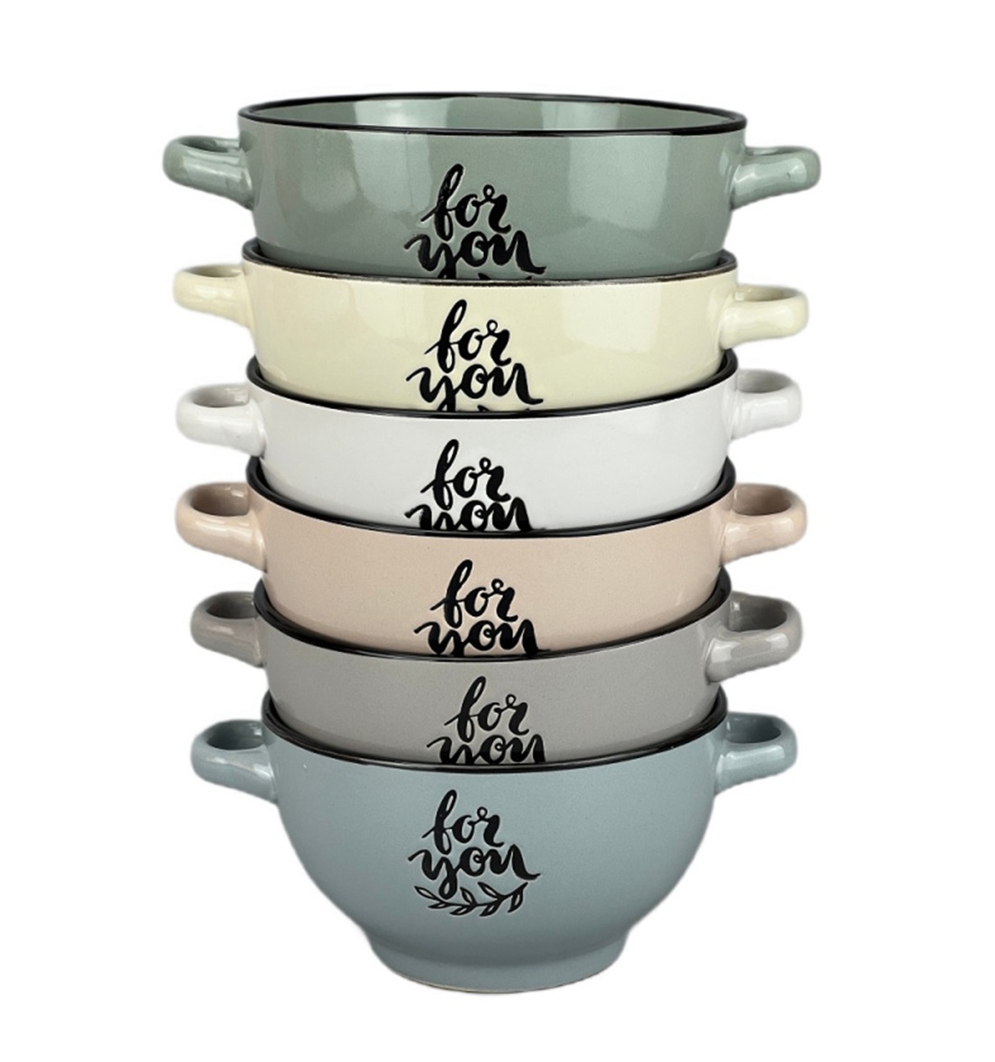 Бульонница 680мл, 14х8х7,8см, керамика "Для тебя" JEWEL (24)