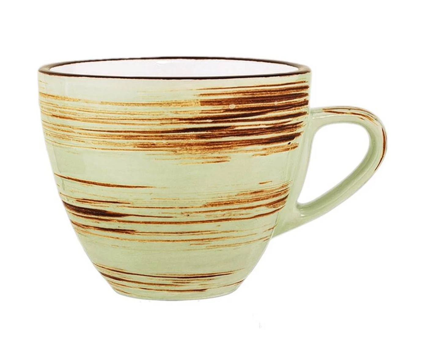 Чашка 110мл, фисташковый Spiral Вилмакс (6)