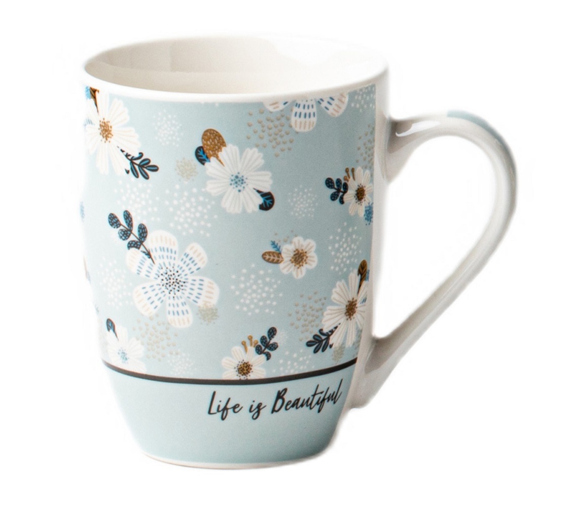 Кружка 340мл, new bone, фарфор Джой-51 JEWEL (48)