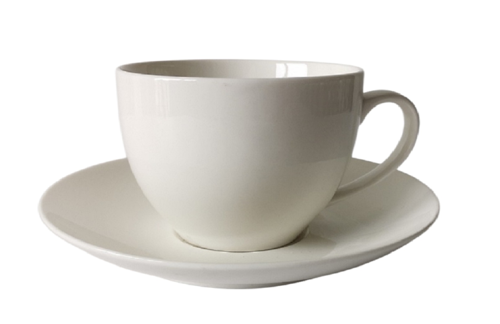 Чайная пара 220мл, new bone, фарфор Жемчуг JEWEL (48)