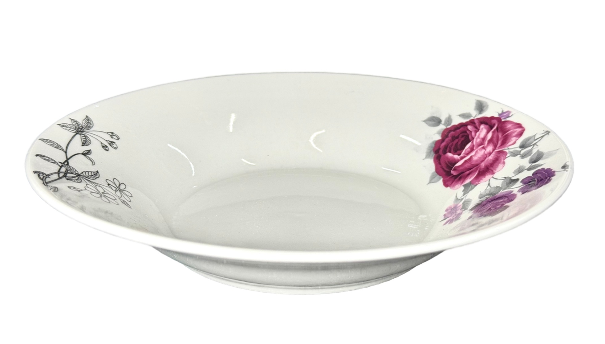 Тарелка суповая 20см, фарфор Шебби JEWEL (72)