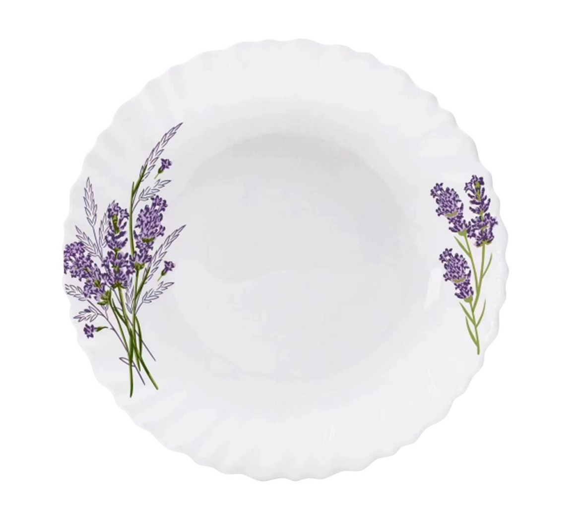 Тарелка плоская 19см, стеклокерамика Лилу JEWEL (72)