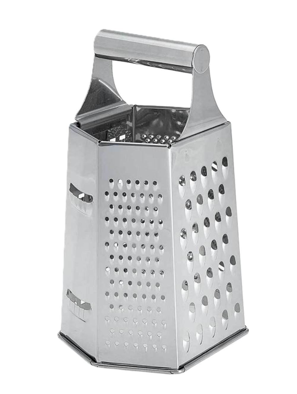 Тёрка 6-ти гранная 20см, нерж. сталь (24)