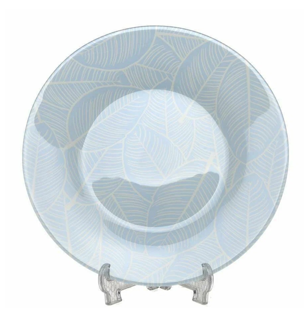 Тарелка 195мм, упроч., голуб. (рис.41545/R) ЛИВС Pasabahce (12)