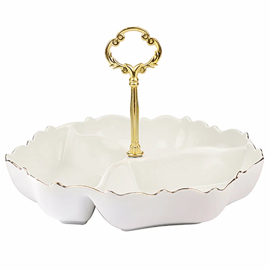 Менажница 29x18,5x7см, фарфор Lemoges