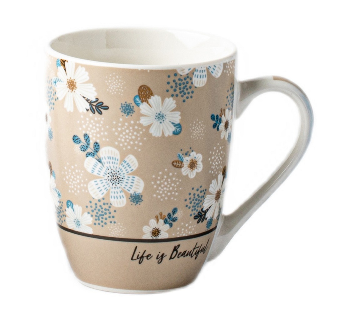 Кружка 340мл, new bone, фарфор Джой-49 JEWEL (48)