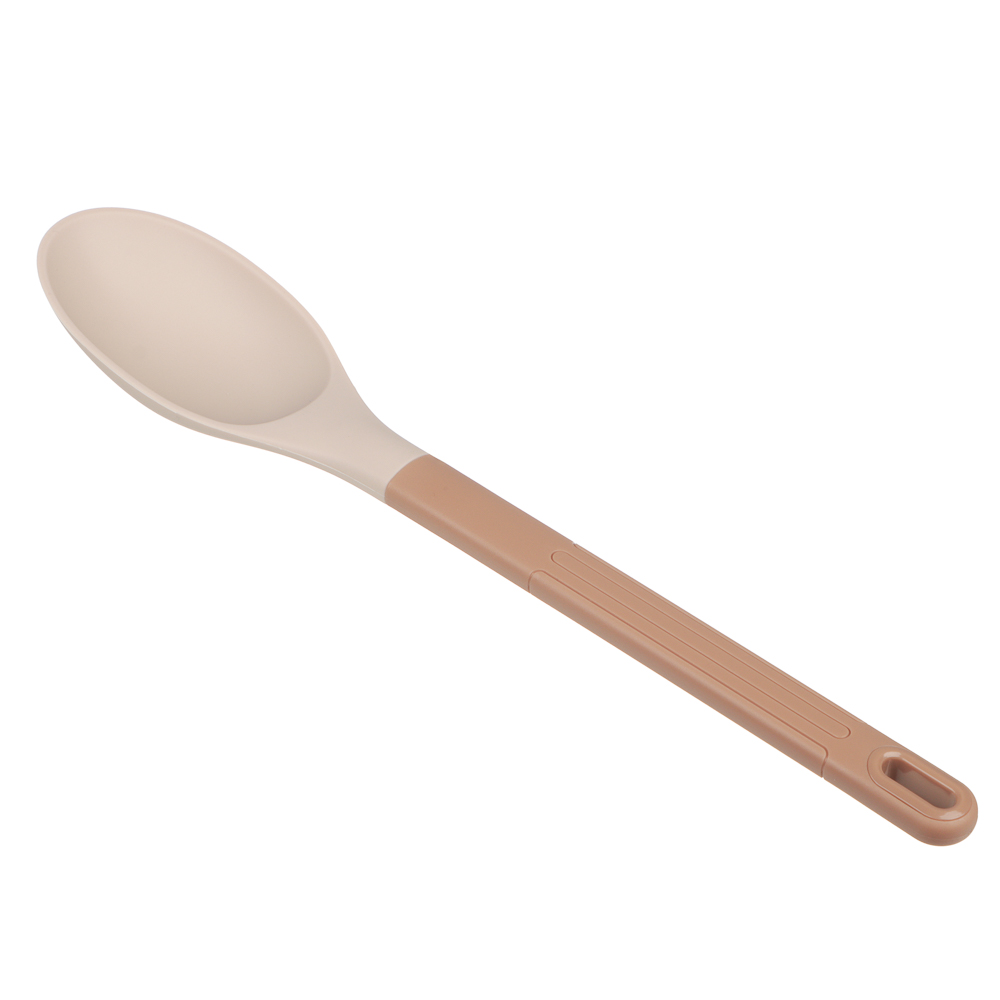 Ложка кулинарная 34х6,5х3,5см, силикон Кантри SATOSHI (12)