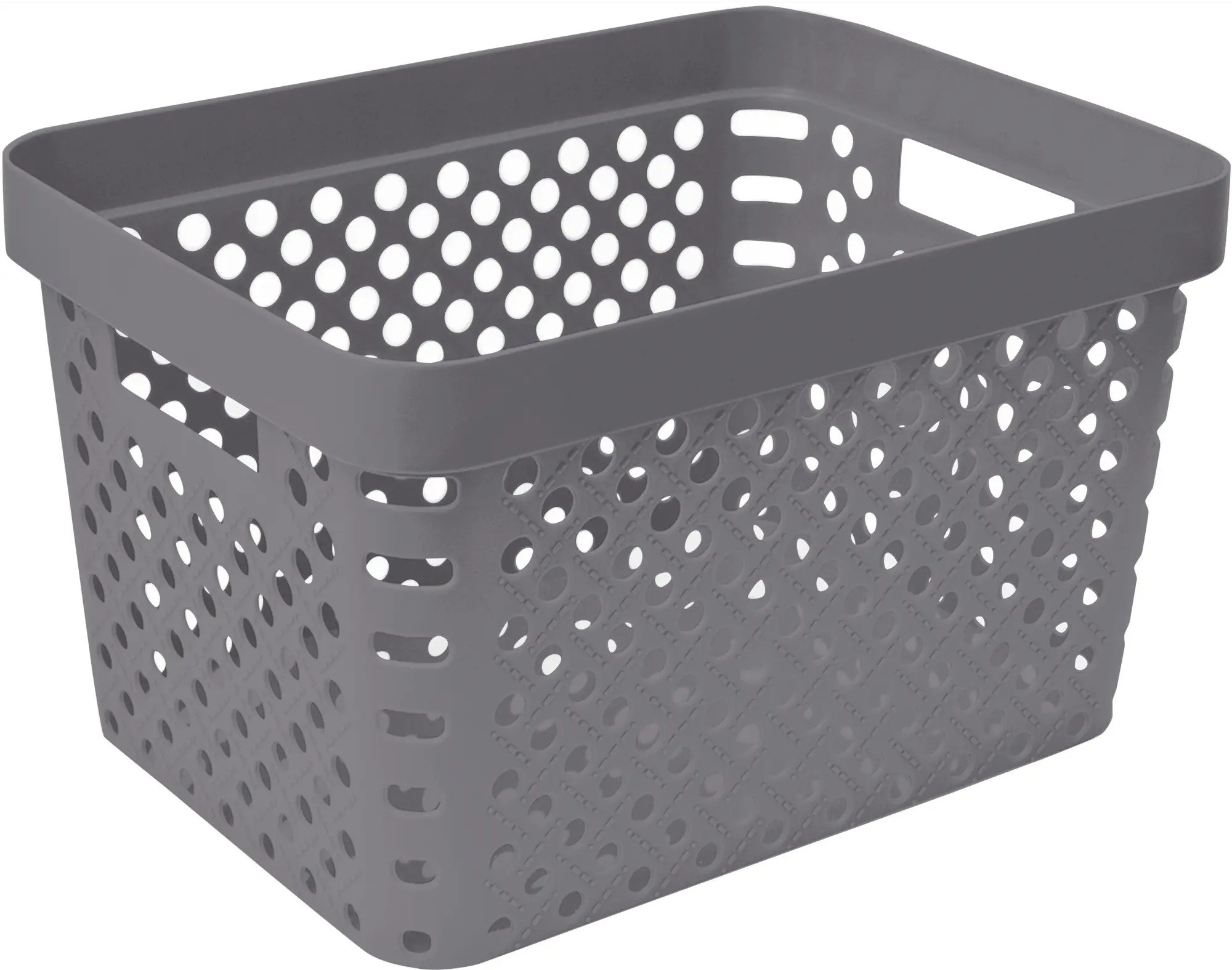 Корзина 36х27х22см, 17л, серая Eternity Архимед (10)