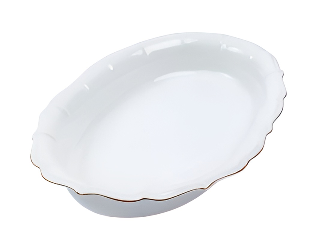 Блюдо 32x20x6см, прямоуг., фарфор Lemoges