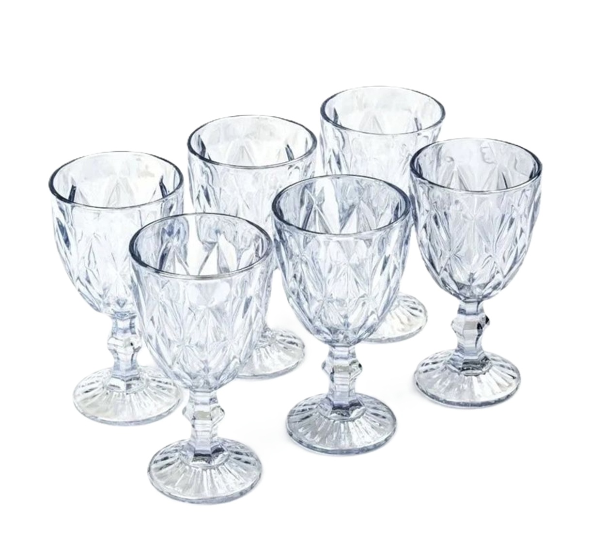 Набор фужеров 6шт., 300мл, п/уп., стекло (8)