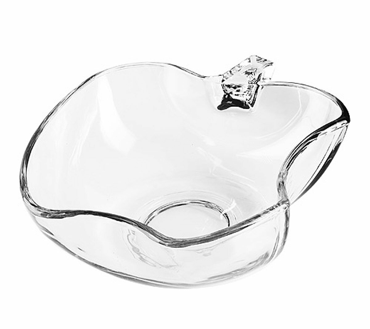 Набор салатников 6шт., 11x4см, стекло "Яблоко" (12)