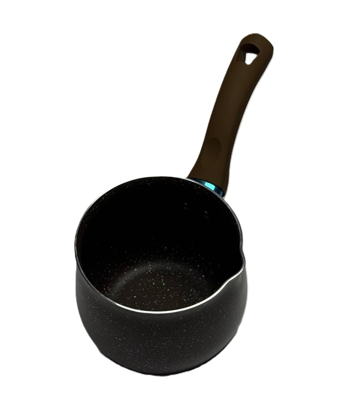 Турка 11см, силиконовая ручк., мраморное АП