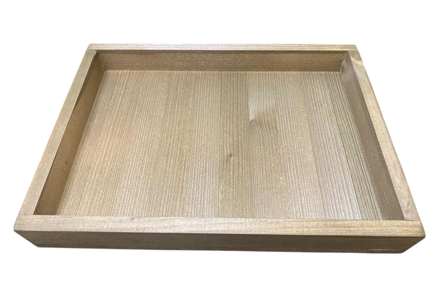 Поднос деревянный 35x25x5см, прямоуг.