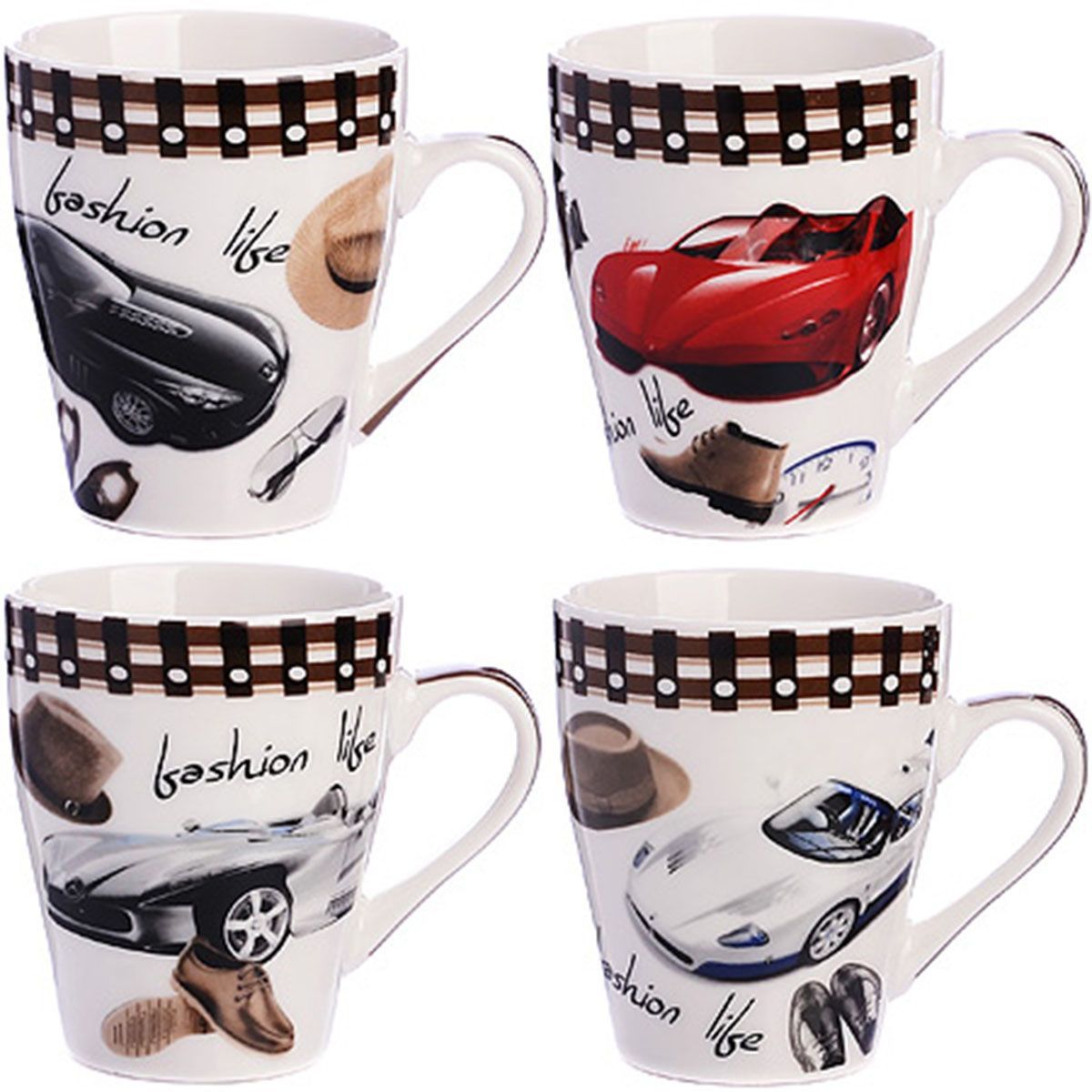 Кружка 340мл Автомобиль  LR(х48)