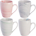 Кружка 340мл Белый мрамор LR (х36)