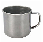 Кружка 600мл, 9x10см, нерж. сталь (200)